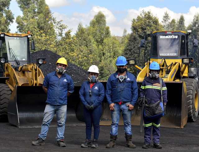 Trabajadores de procarbon